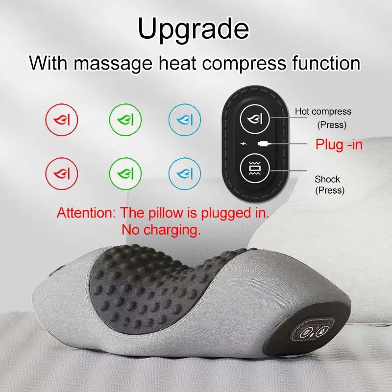 Electric Neck Massage Pillow Heating | Yazijico™ 