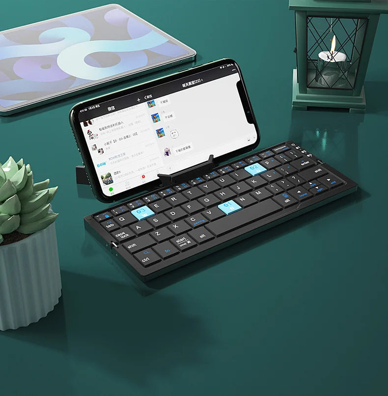 Keyboard Portable Mini Foldable Bluetooth Stand | Yazijico™