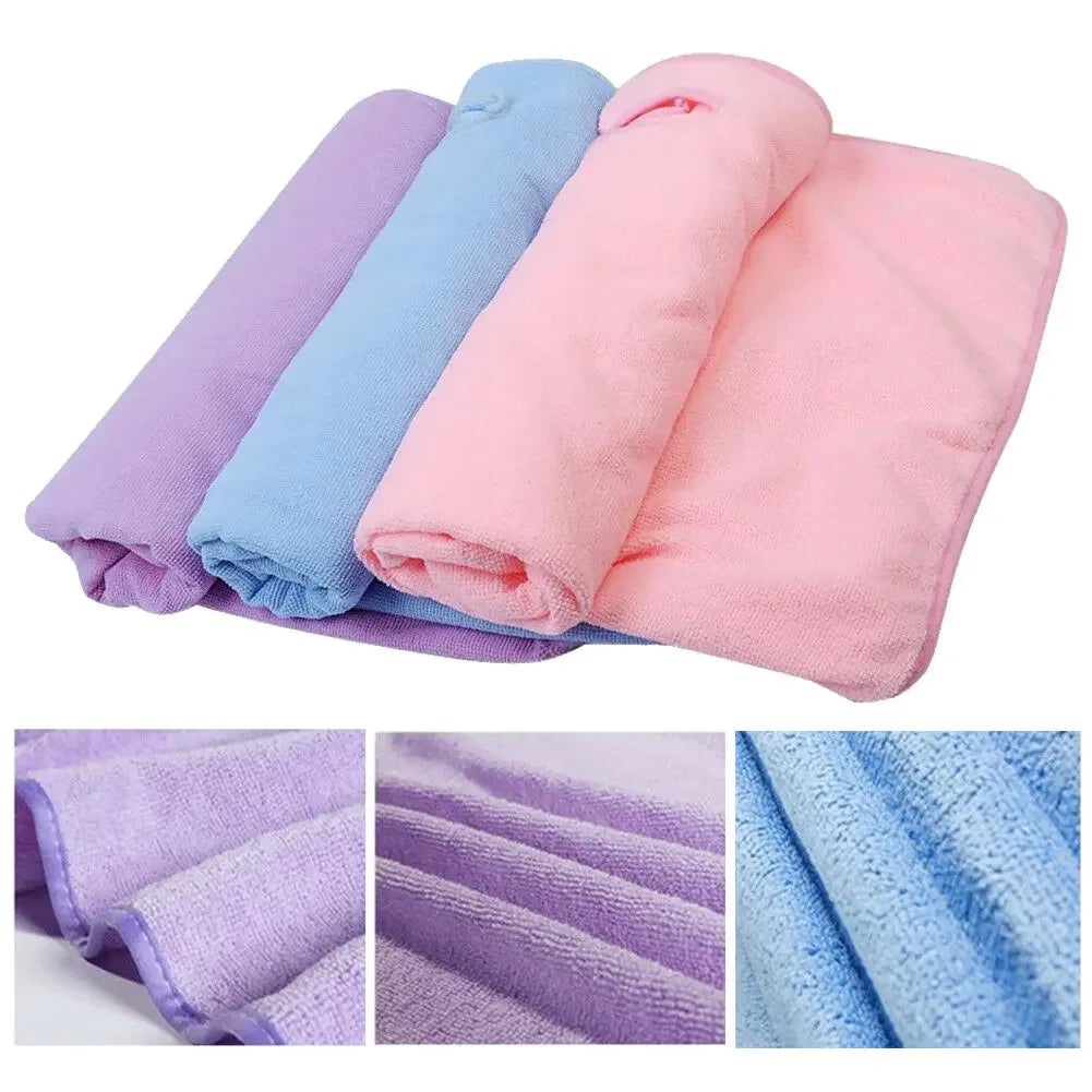 Wearable Towel Ladies Shower Spa Microfiber Bathrobe | Yazijico™