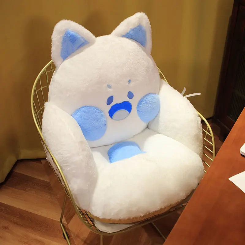 Cat Cushion Pillow,Comfy Kawaii Chair | Yazijico™ 