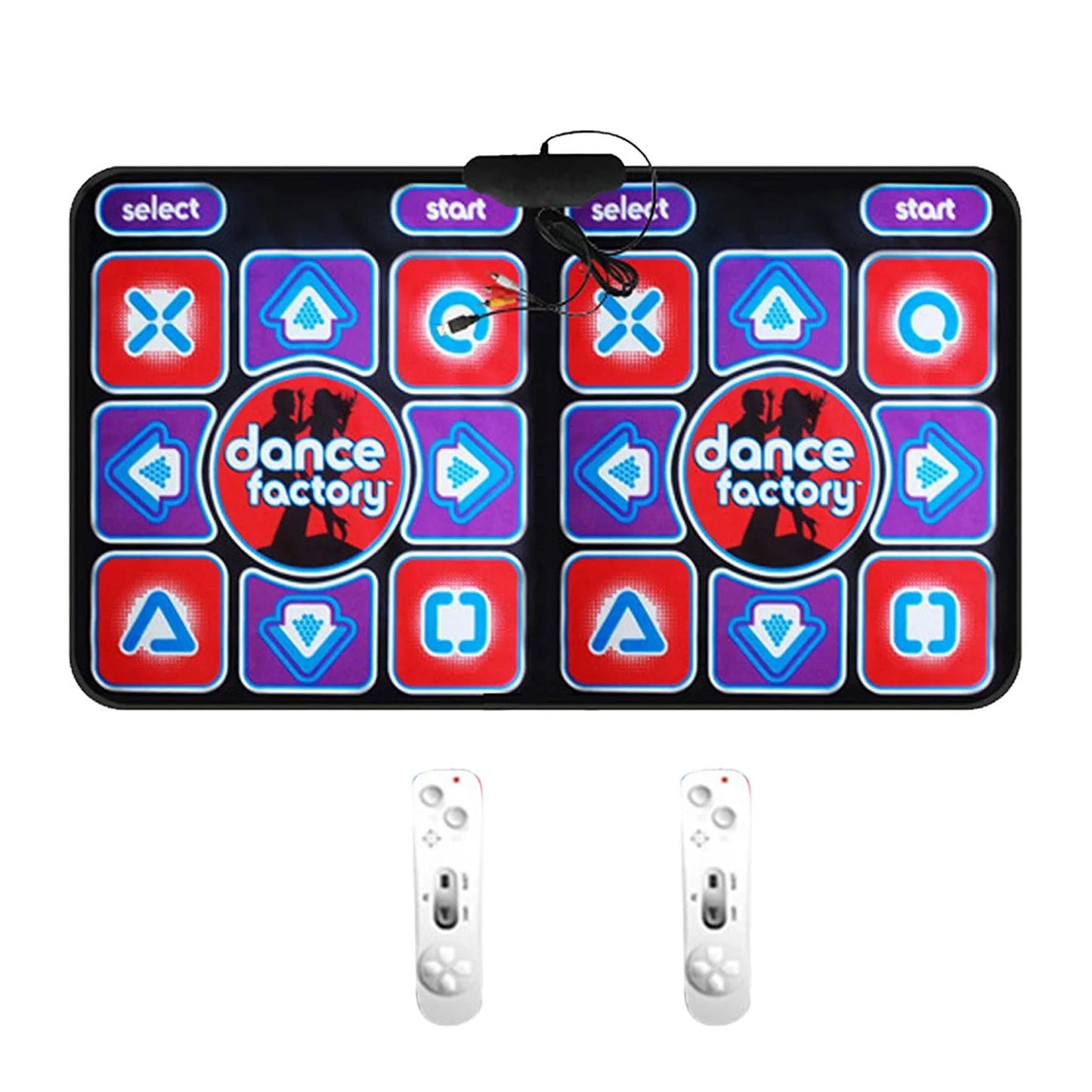 Yazijico™ Double Dancing Mat Double User Wired - Yazijico™ 