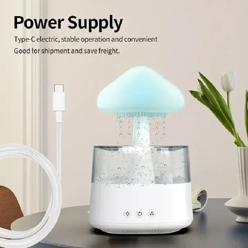 Yazijico™ Cloud And Raindrop Humidifier Colorful - Yazijico™ 