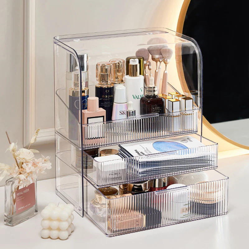 Yazijico™ Clear Makeup Organizer PET Dustproof - Yazijico™ 