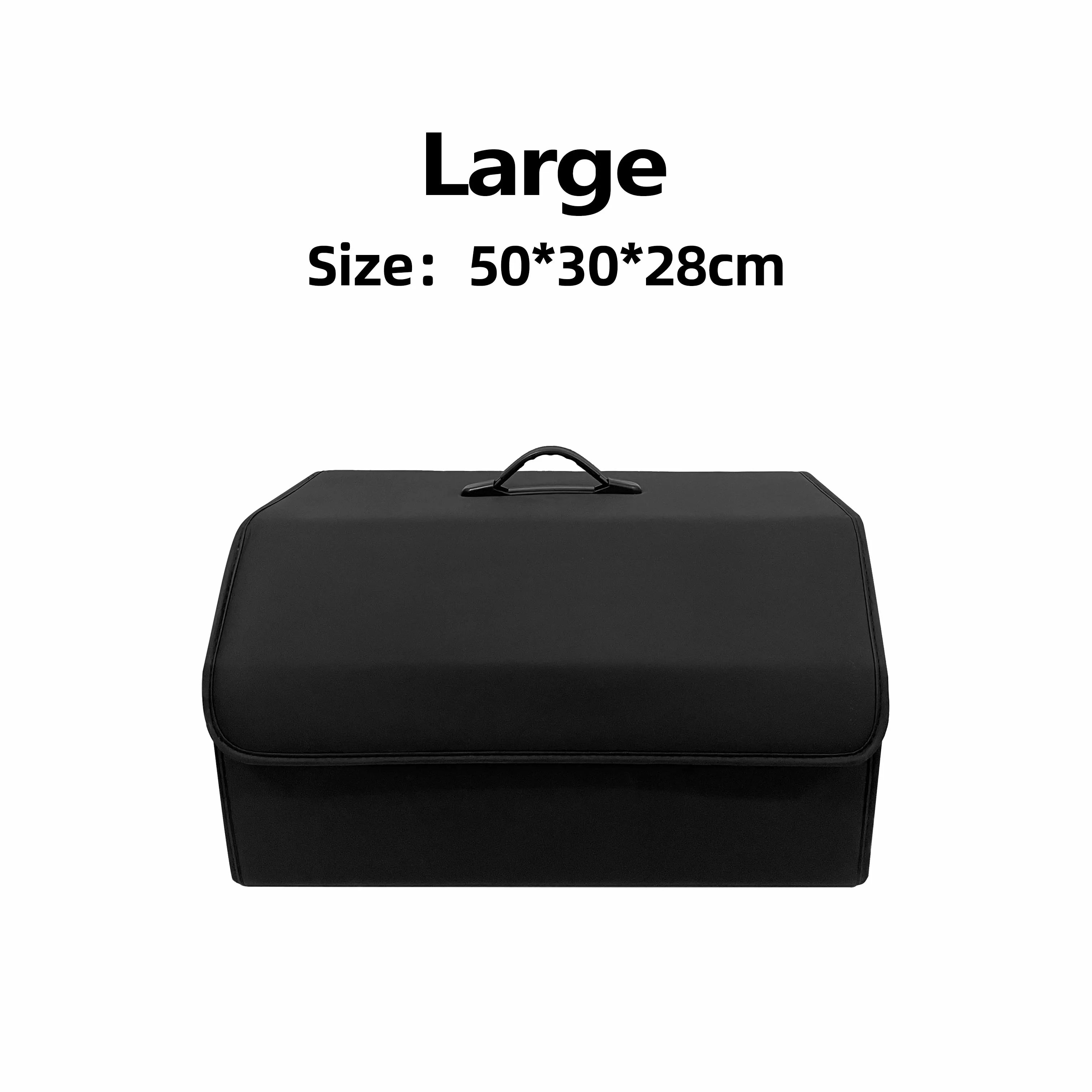 Car Storage Box Large Capacity Auto Trunk Organizer Boxes Leather | Yazijico™ 