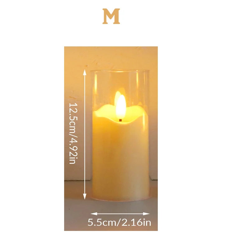 Led Flameless Electric Candles Lamp | Yazijico™ 