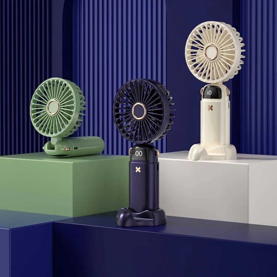 Fan Silent Desktop Small Fan Handheld Electric | Yazijico™