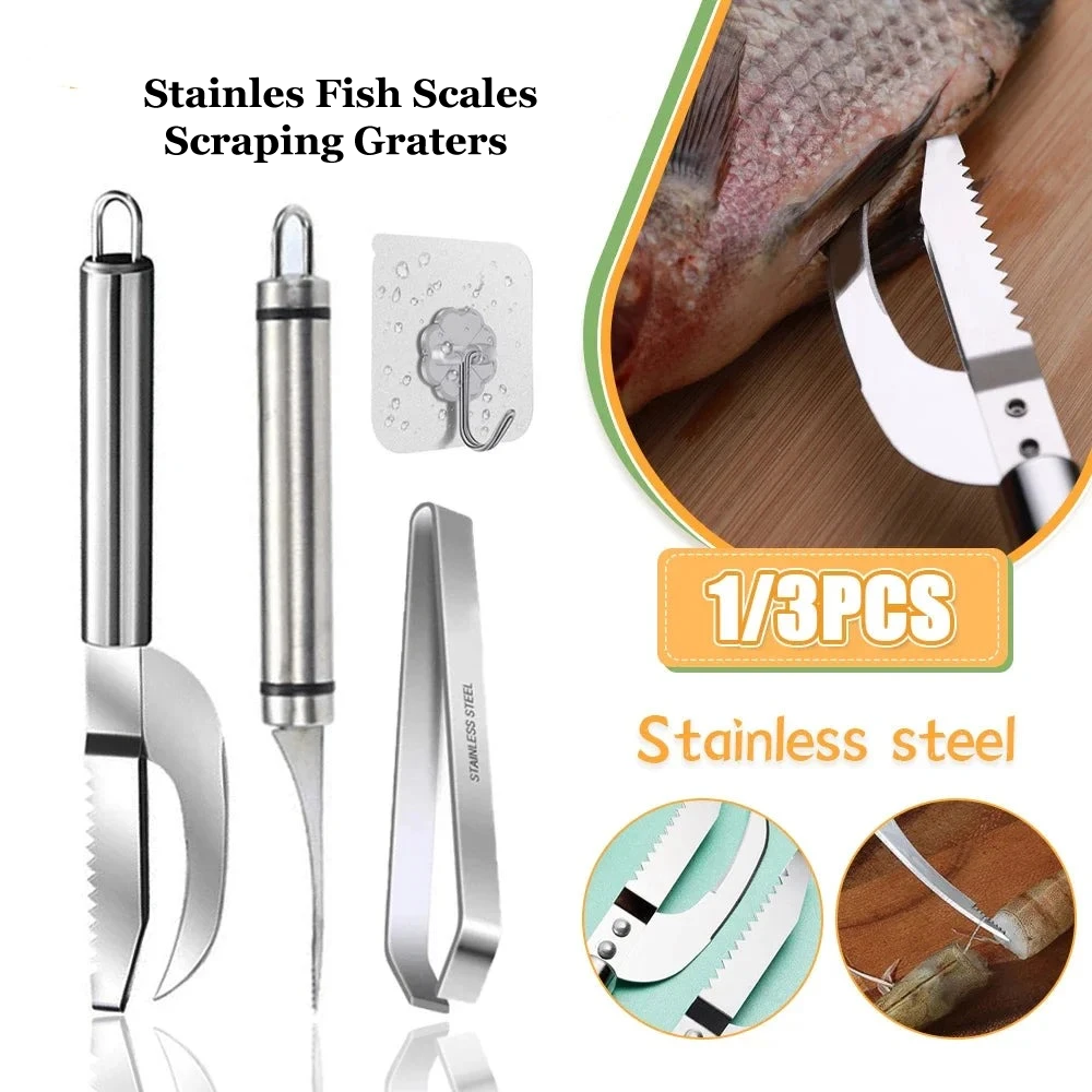 Stainles Fish Scales Scraping Graters