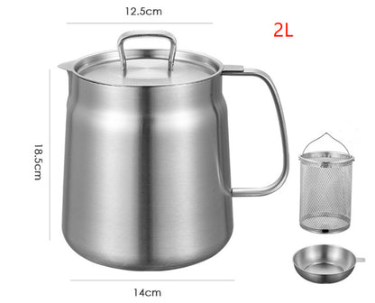 Stainless Steel Versatile Oil Filter Vessel Large Capacity 