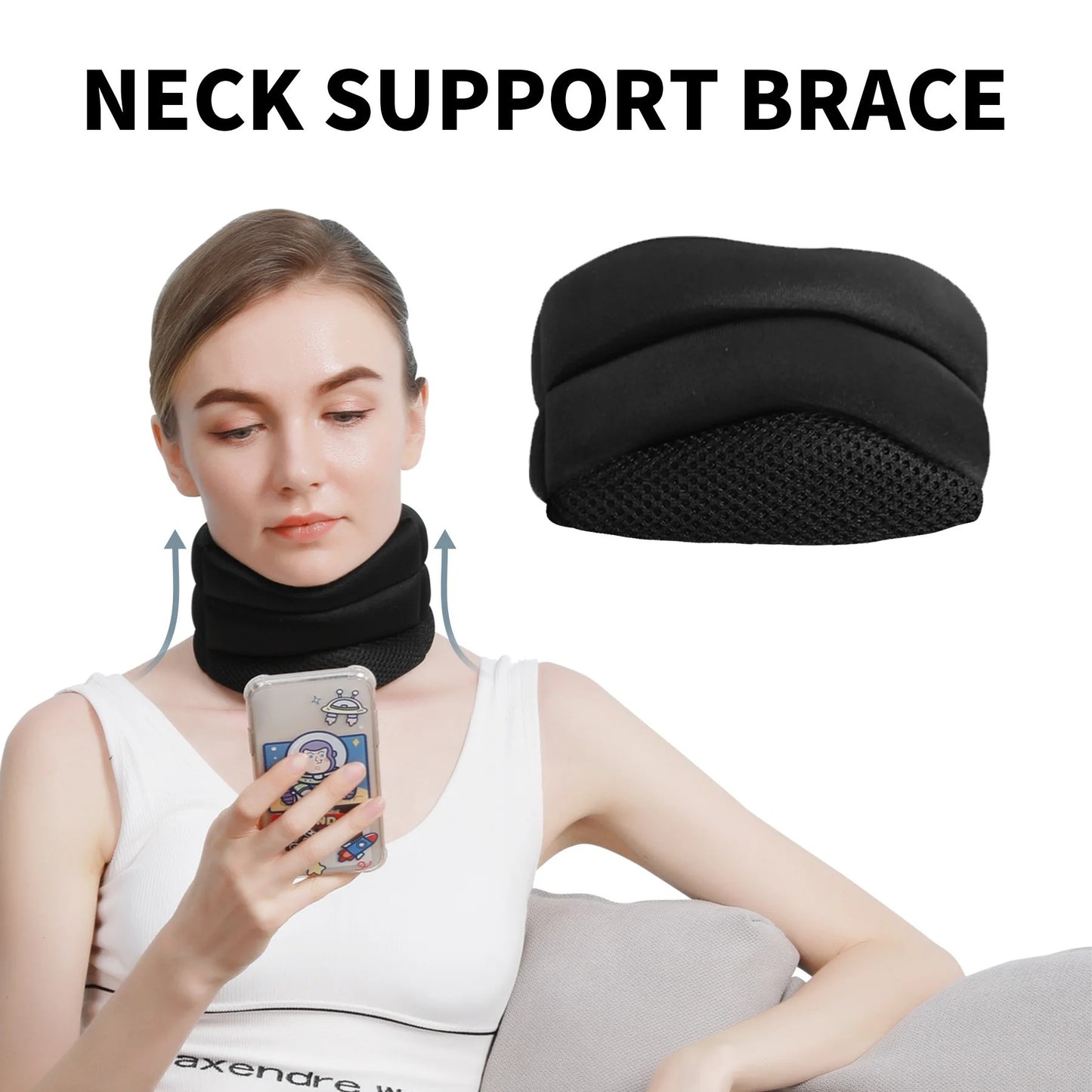 Upgraded Neck Brace Foam Cervical Collar 