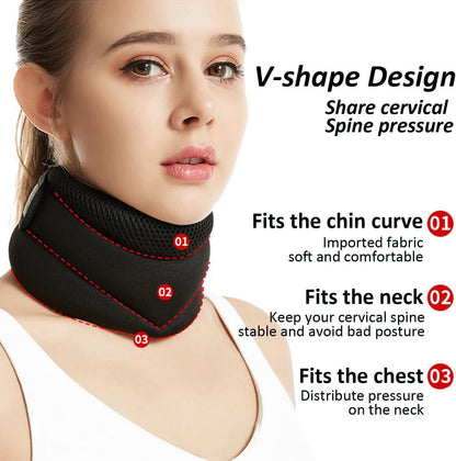 Upgraded Neck Brace Foam Cervical Collar 