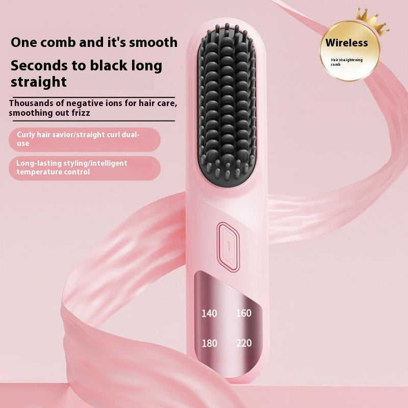 Wet Dry Hair Straightener Cordless Hair Straightener