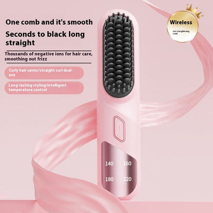 Wet Dry Hair Straightener Cordless Hair Straightener