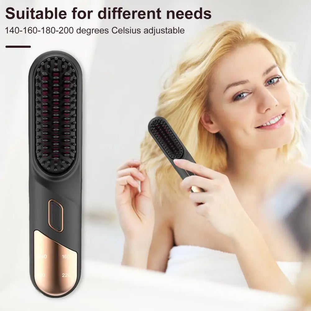Wet Dry Hair Straightener Cordless Hair Straightener