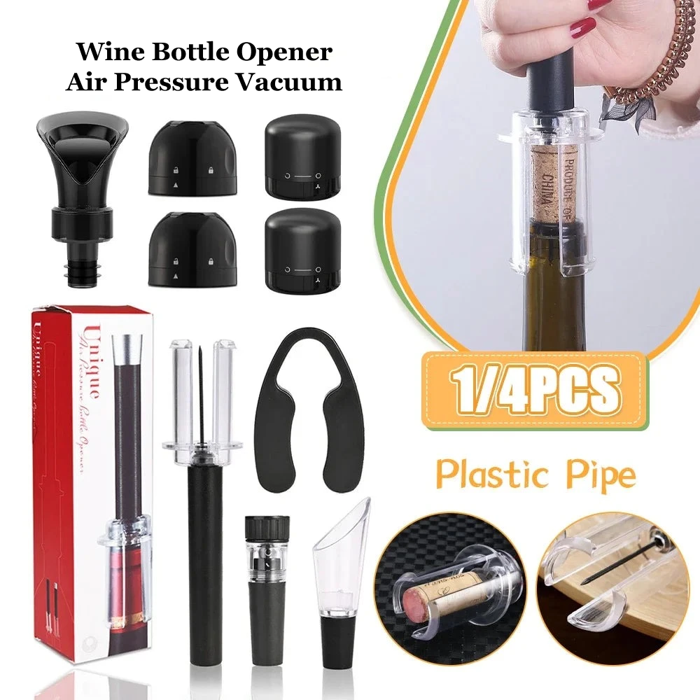 Wine Bottle Opener Air Pressure Vacuum 