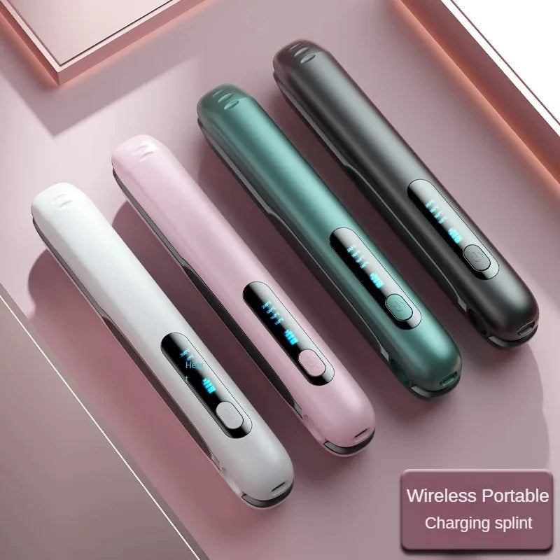 Wireless Hair Straightener Flat Iron Mini  