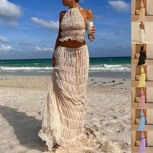 Women's Dress Suit Sleeveless Backless