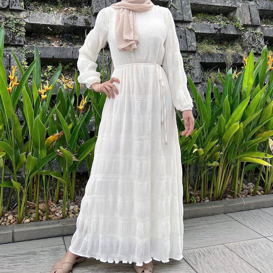Women's Middle East Fashion Sweet Chiffon Dress
