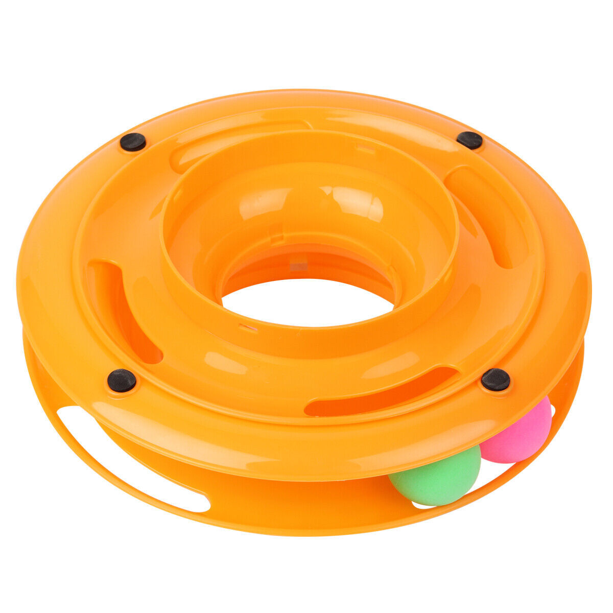 Pet Cat Crazy Ball Disk Interactive Toys| Yazijico™ 