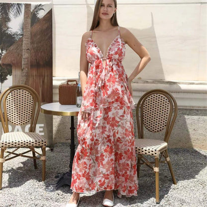Women's Fashion Simple Dress Summer Beach| Yazijico™ 