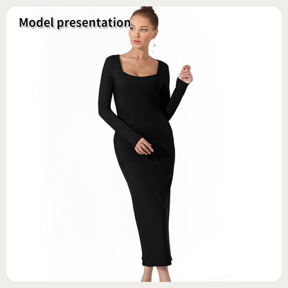 Women's Fashion Simple Solid Color Dress | Yazijico™