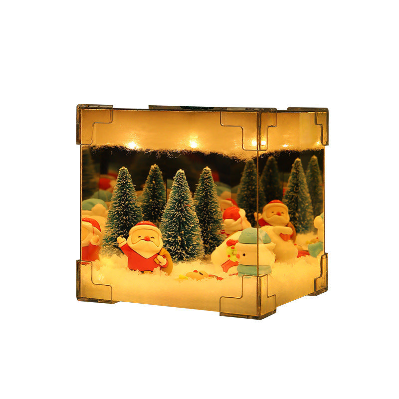 Christmas Cube Small Night Lamp | Yazijico™ 