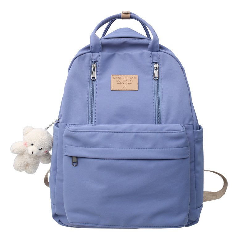 Backpacks School Bag Double Zipper Tote Bags  Yazijico™