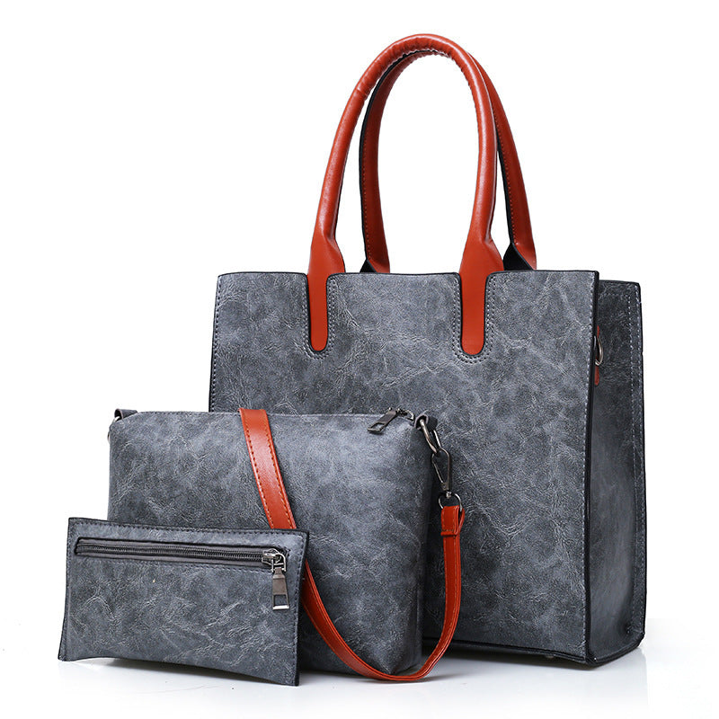 Three-piece Women's Bag Fashion Retro | Yazijico™ 