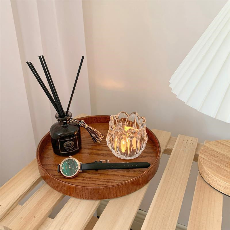 tulip candle holder home decor ornament