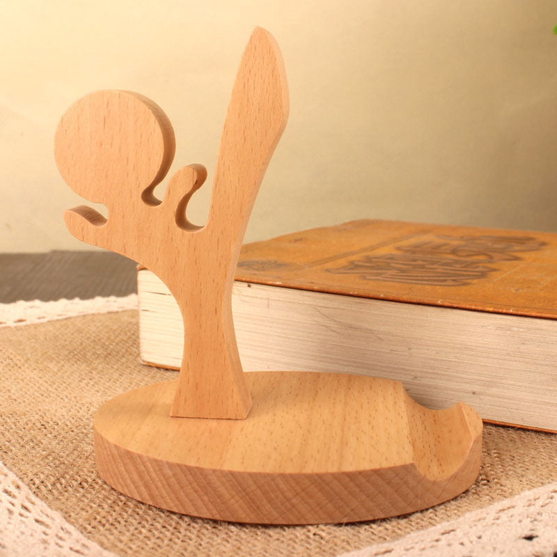 Creative  Mobile Back With Coin Wood | Yazijico™ 
