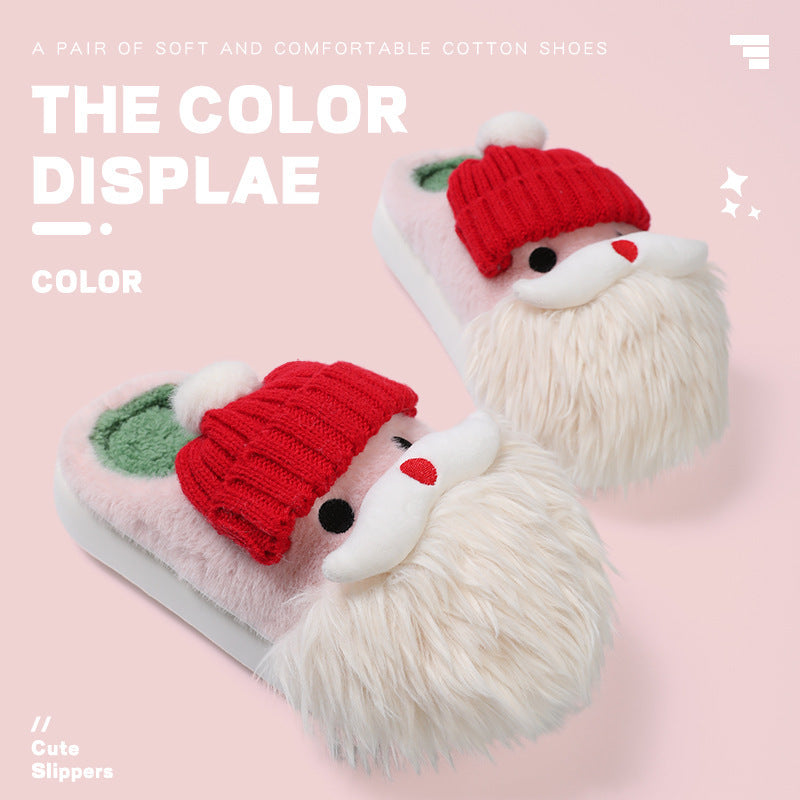 Christmas Santa Claus Home Slippers  | Yazijico™ 