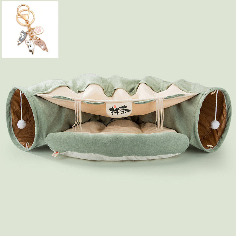 Collapsible Cat Tunnel Durable Washable | Yazijico™