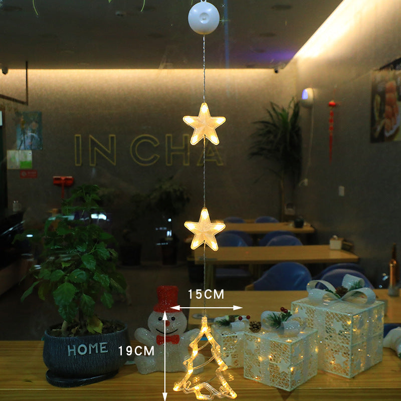 Christmas LED Light Star Xmas Tree Hanging | Yazijico™ 