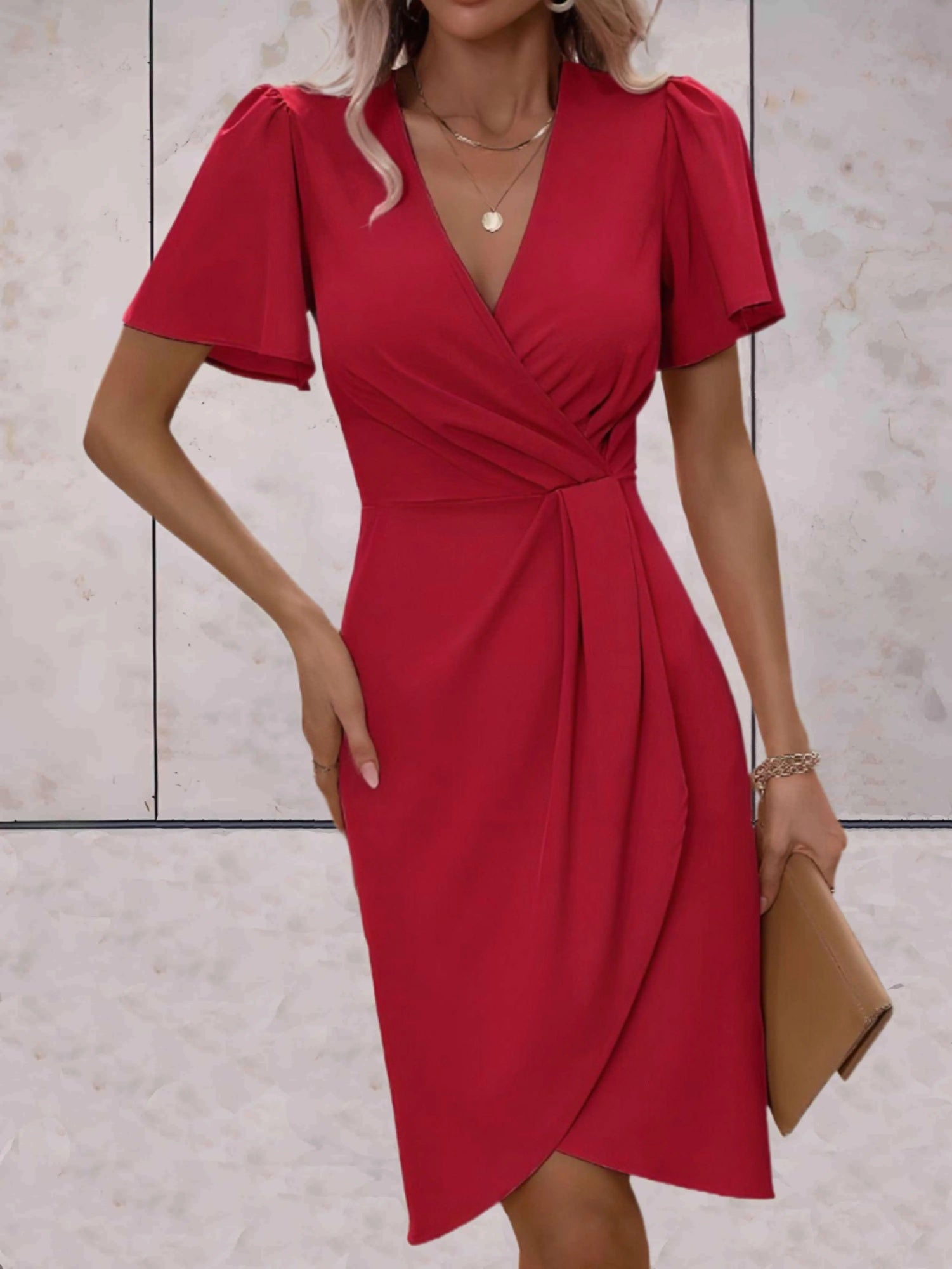 Summer  Short-sleeved Dress Ins Fashion  Yazijico™ 