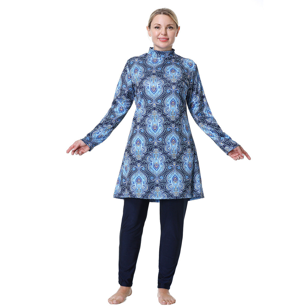 Super Loose Plus Size Fat Women Conservative Swimwear