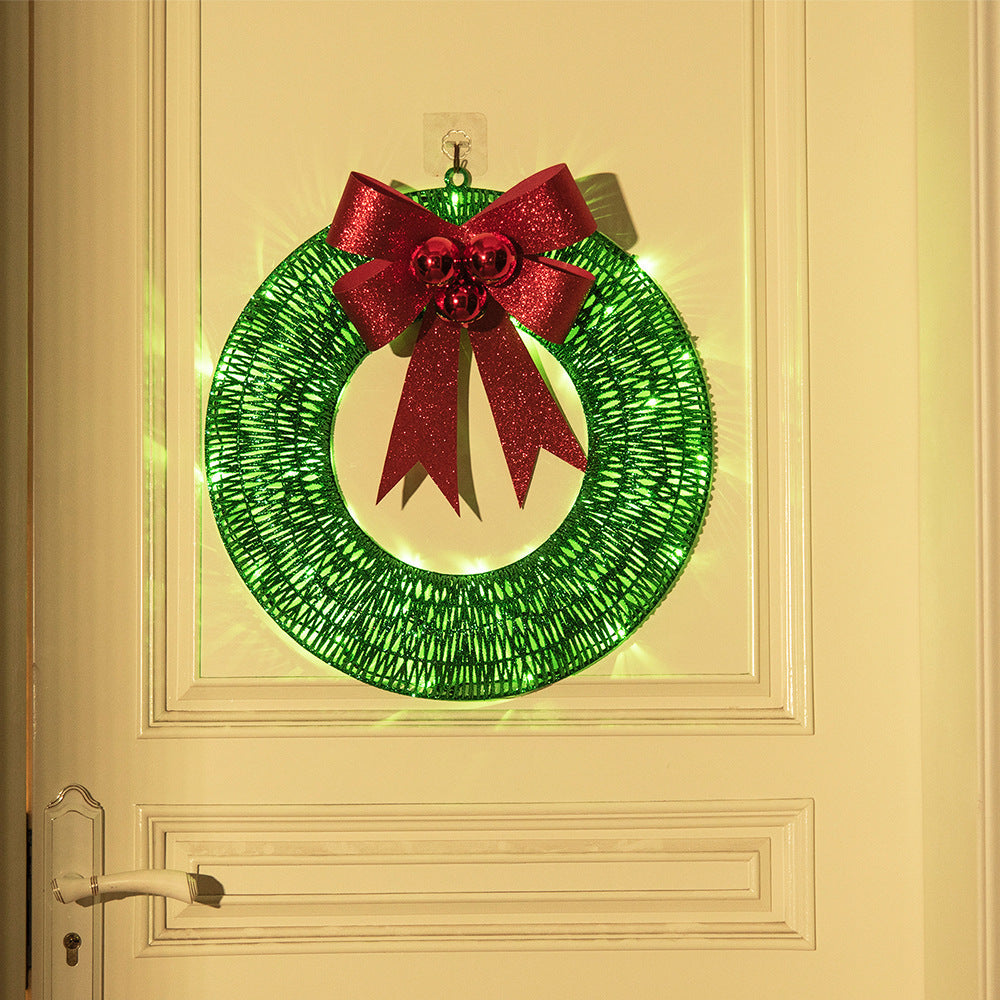 Christmas Garland Luminous LED Warm Light  | Yazijico™ 