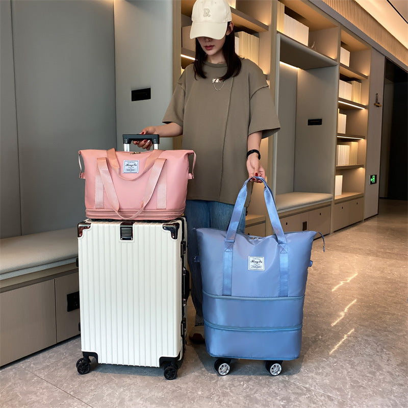 Travel Bag With Double-layer Dry And Wet   Yazijico™ 