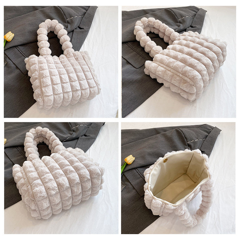 Handbags Winter Plaid Fashion High Capacity