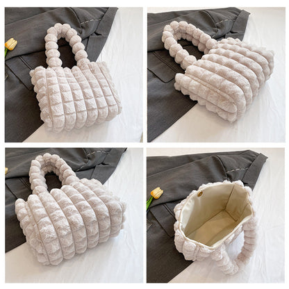 Handbags Winter Plaid Fashion High Capacity