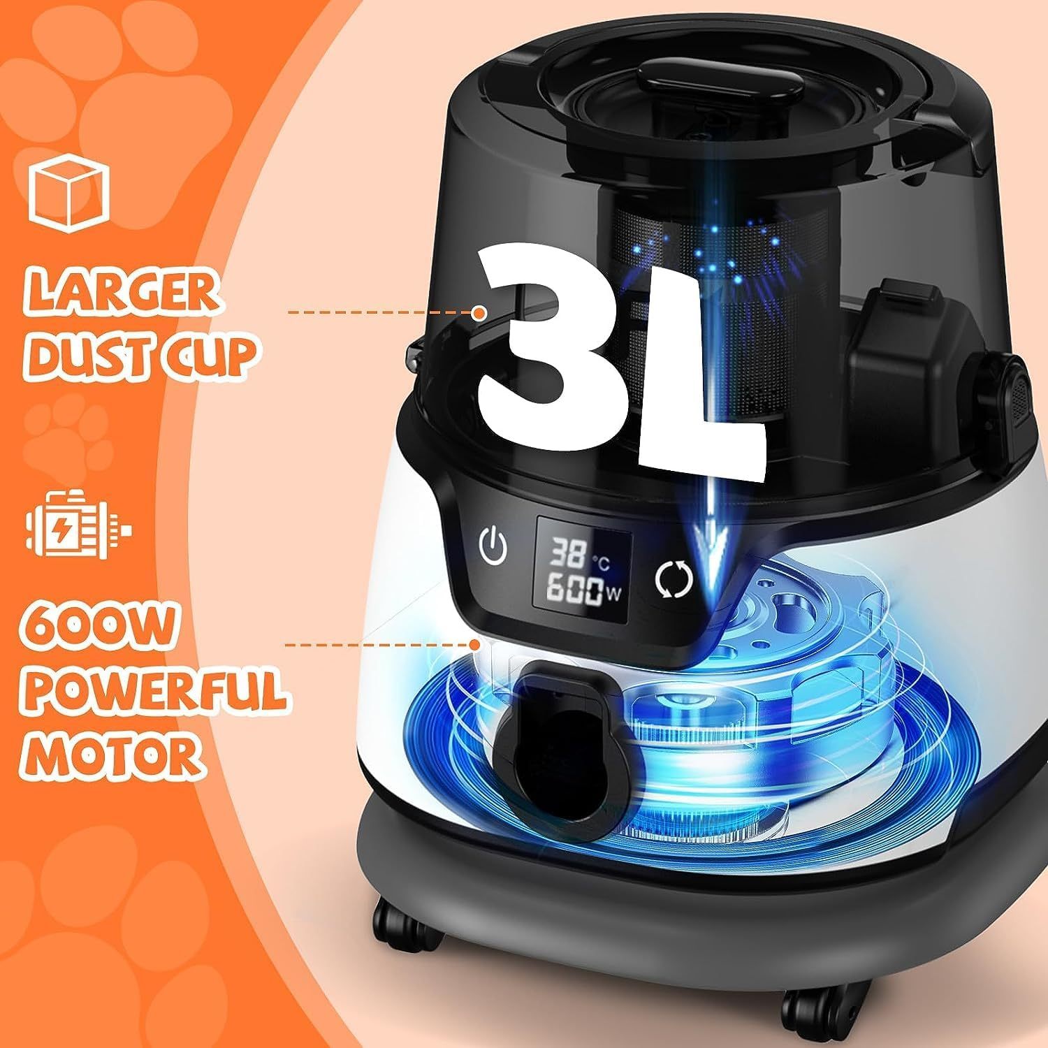  Pet Grooming Vacuum And Dog Dryer  | Yazijico™ 