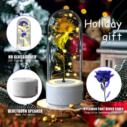 Creative 2 In 1 Rose LED Light And Bluetooth | Yazijico™ 
