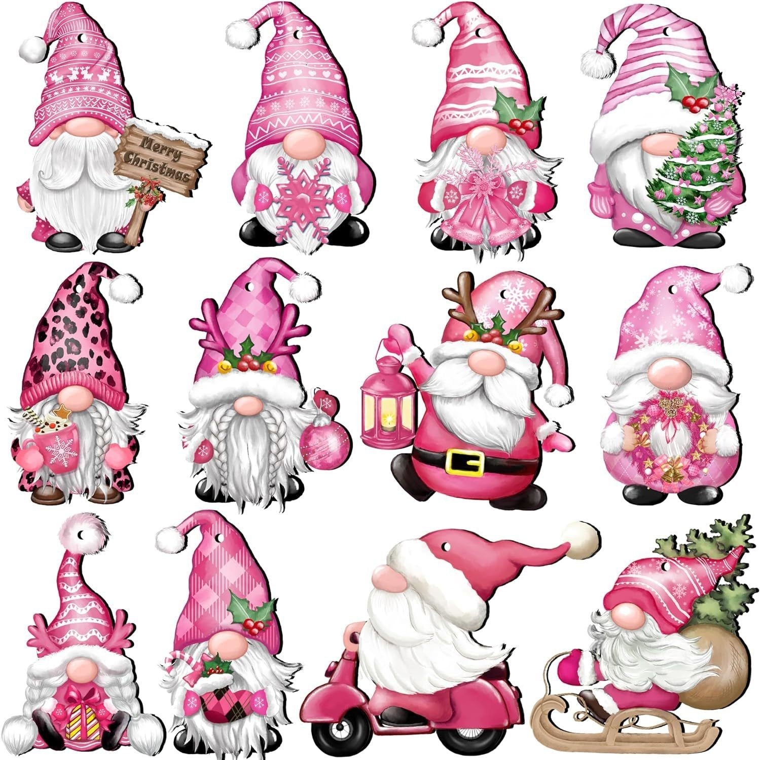 Christmas Wooden Hanging Ornaments | Yazijico™ 