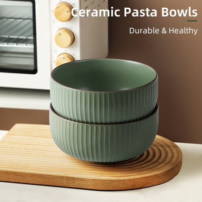 Ceramic Bowls For Kitchen Set For Soup | Yazijico™ 