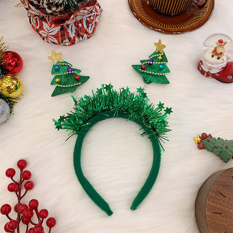 Christmas With Light Headband Snowflake Women's | Yazijico™