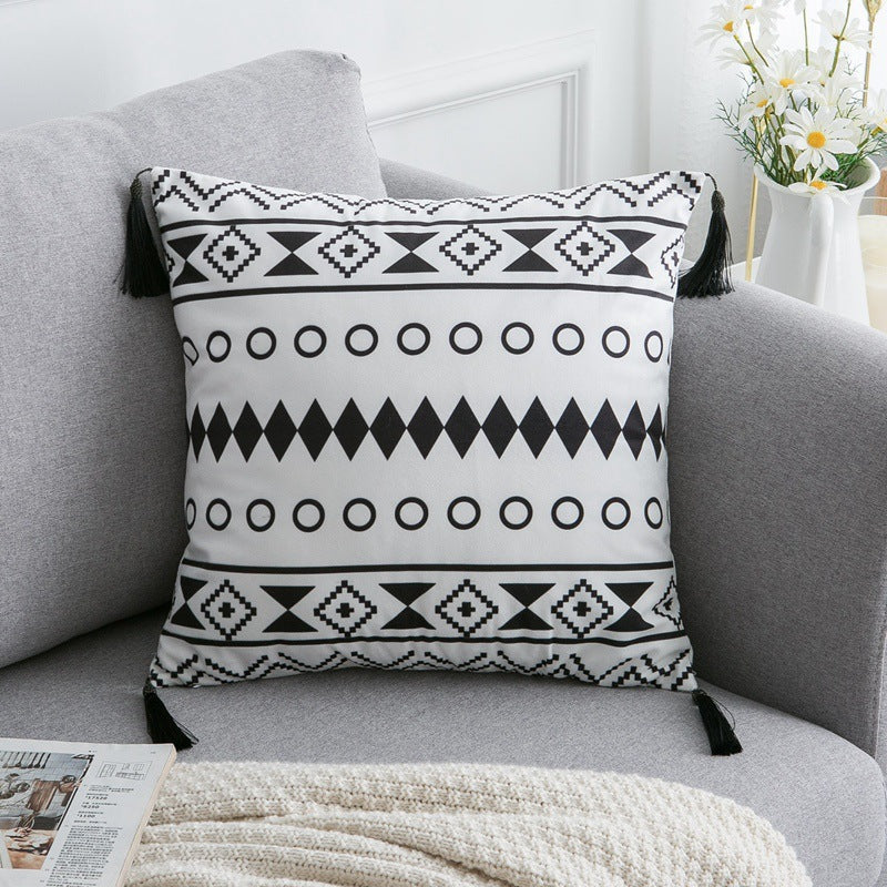 Yazijico™ Bohemian National Throw Pillow Pillow