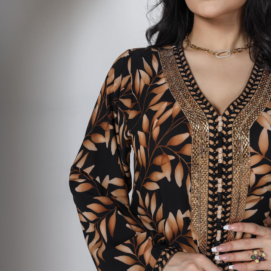Middle East Muslim Women's Wear Arab Robe Dress | Yazijico™