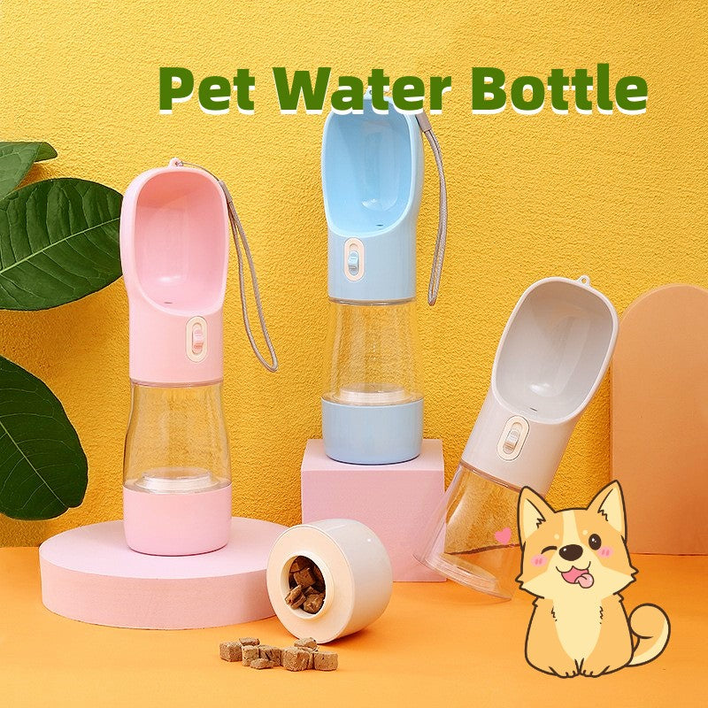 Pet Dog Water Bottle Feeder Bowl Portable Water | Yazijico™