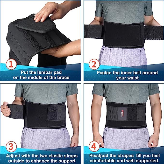 Back Brace For Lower Back Pain Relief | Yazijico™ 