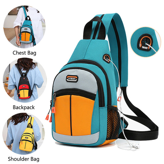 Women Bags Multifunctional Backpack With USB Yazijico™ 