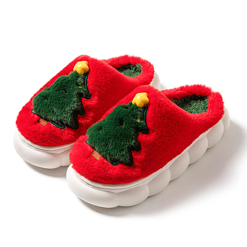 Christmas Tree Women's Home Slippers | Yazijico™ 