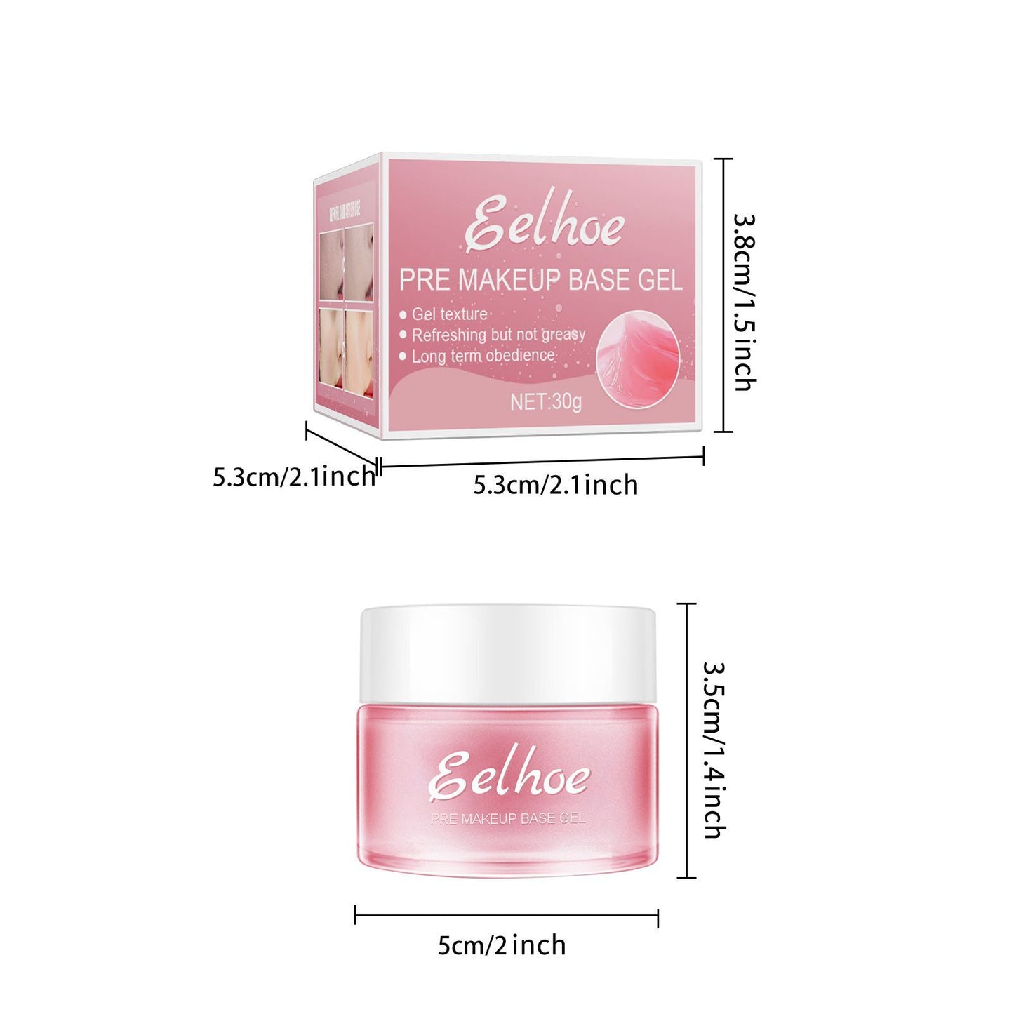 Makeup Base Gel Makeup Moisturizer EELHOE | Yazijico™